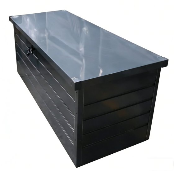 Metall-Aufbewahrungsbox Gartentruhe 600L Stauraum wetterfest 