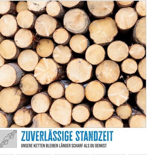 GÜDE UNIVERSAL- ERSATZKETTE GEK 61/1,3/3/8" für Motorsäge 