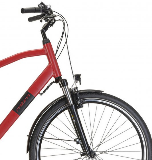 Elektro-Citybike RHEA  MAN 28 Zoll, rot 