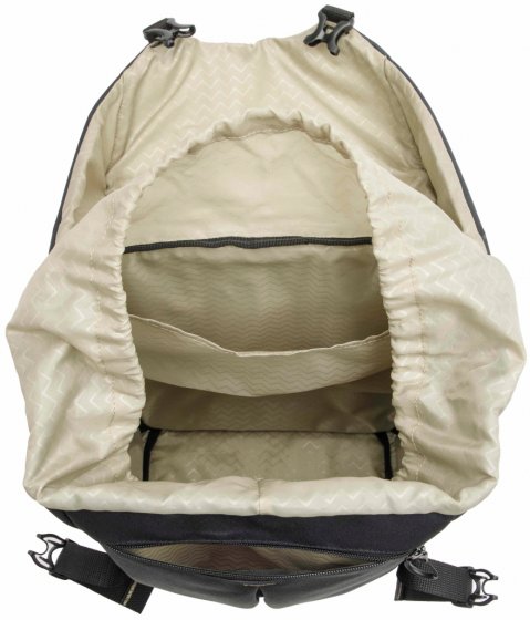 Gepäckträgertasche " Sports ", schwarz 