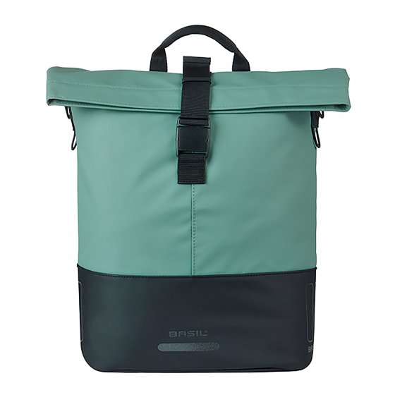 Gepäckträger- Fahrradshopper "Cove MIK Hooks", silbergrün/schwarz 