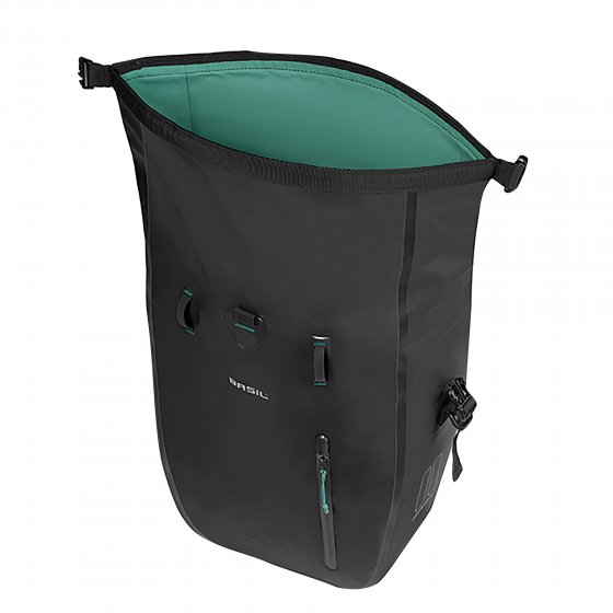 Fahrrad-Einzelpacktasche Rivo M MIK Hooks, schwarz 