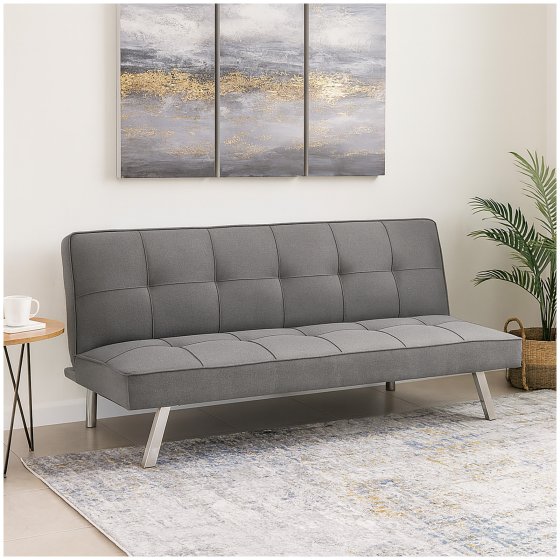 Klappsofa Grau Milena 