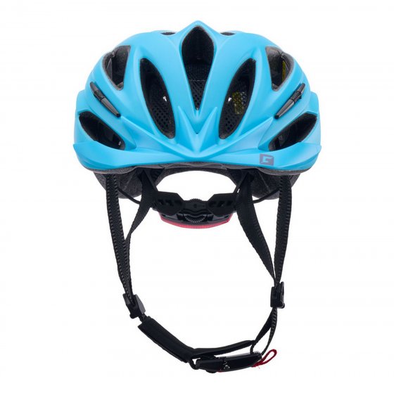 Kinder-Fahrradhelm Pacer Jr, blau-weiß 