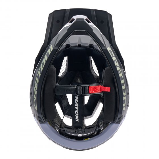 MTB-Fahrradhelm C-Maniac 2.0 MX, schwarz-grau 