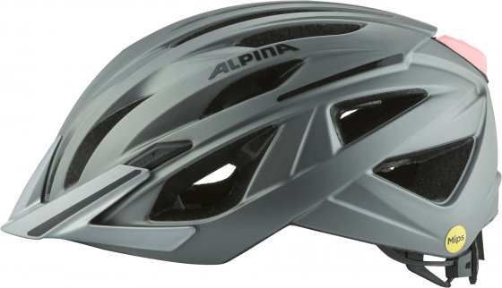 City-Fahrradhelm Gent Mips, grau 