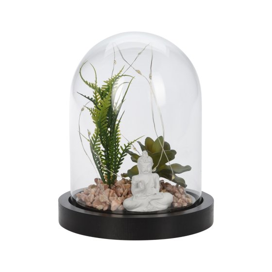 Leuchtdeko Buddha LED 
