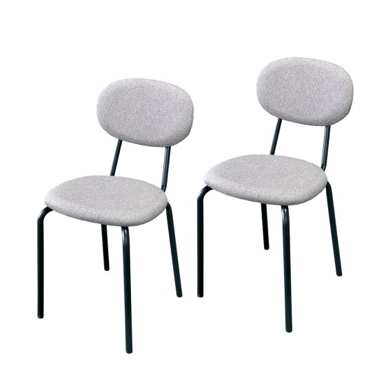 Stuhl Anella Cappucchino 2er-Set 