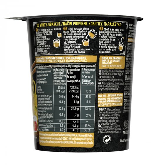 Maggi Magic Asia Noodle Cup Curry 