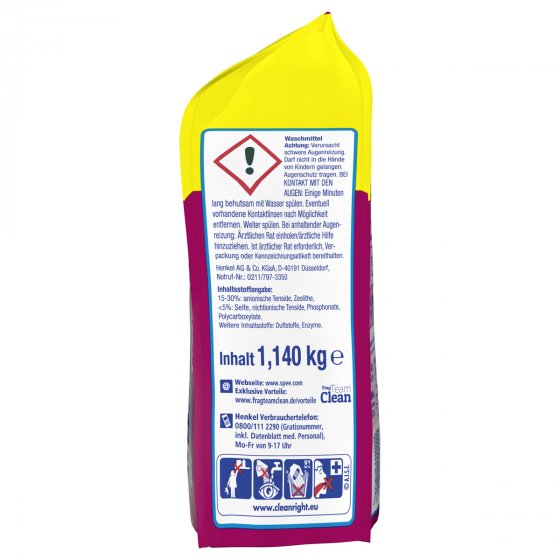 Spee Megaperls Color Parfümtechnologie 19 WL 4in1 1140g 5er Pack 