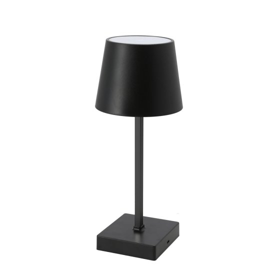 LED Tischlampe Schwarz mit Touchfunktion 