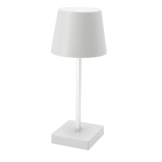 LED Tischleuchte Weiß mit Touchfunktion 