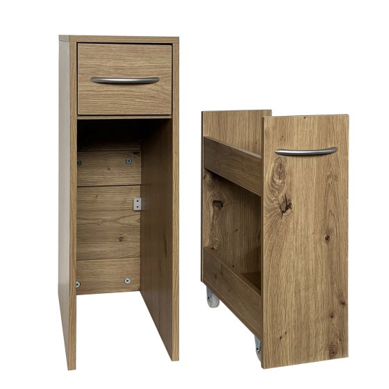 Mehrzweckschrank schmal Thekla Artisaneiche 