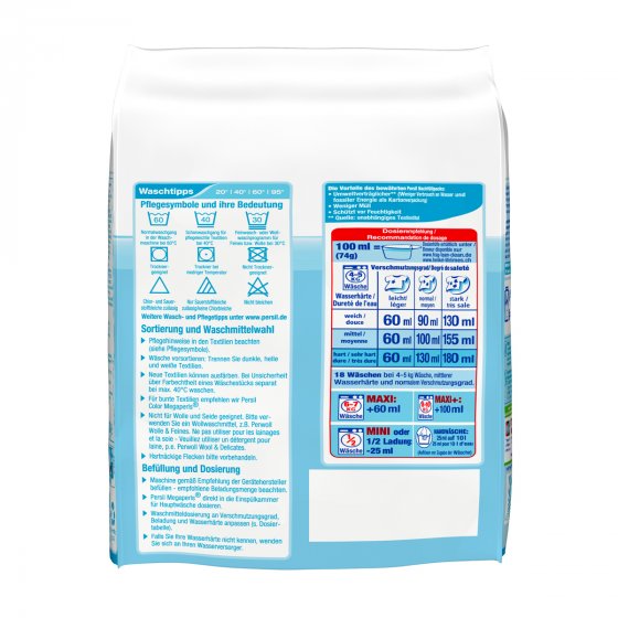 Persil Sensitive Megaperls Vollwaschmittel mit Aleo Vera 18WL 