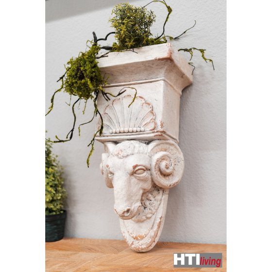 Wandkonsole Apollon Figur Steinbock 