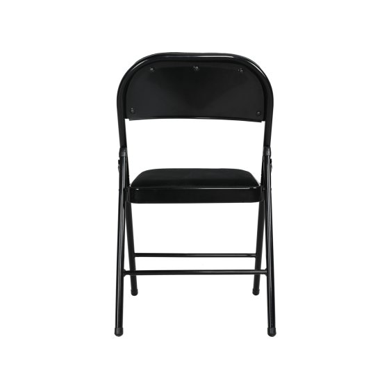 Klappstuhl Wedigo Velvet Schwarz 