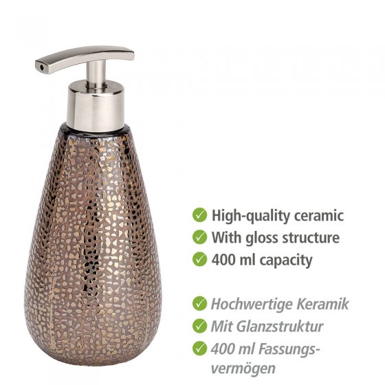 Bad-Accessoire-Set Mod. Marrakesh 3-teilig, aus Keramik 