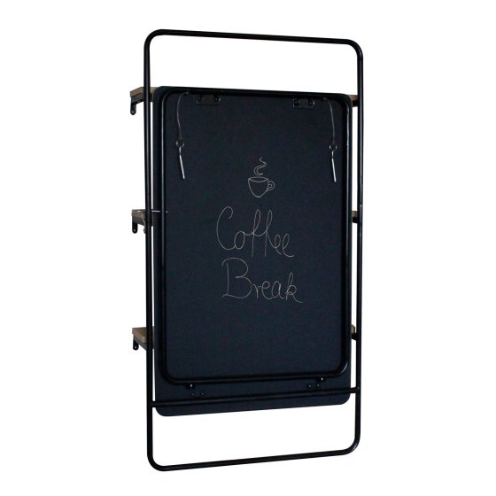 Wandklapptisch Cora mit Kreidetafel 