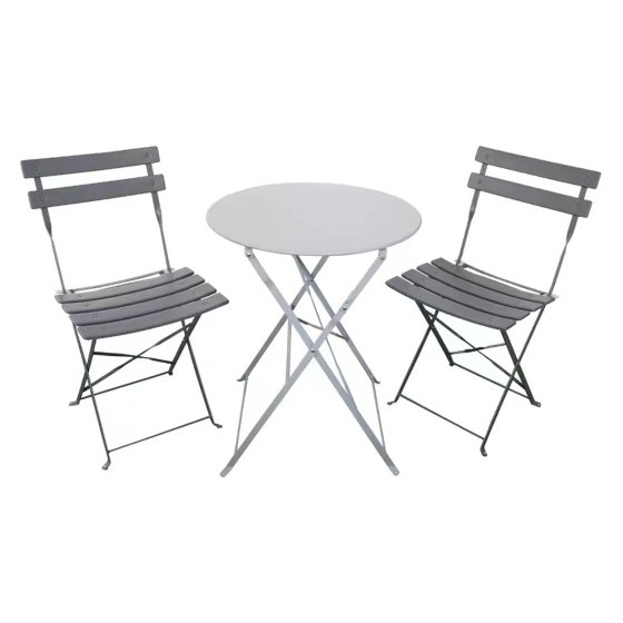 Bistroset 3-teilig Cavo Grau 