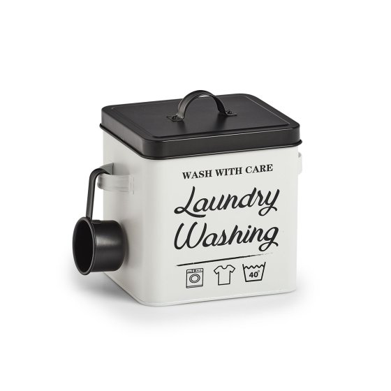 Waschpulver-Box, Metall Laundry 