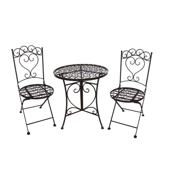 Essgruppe 3-teilig Curly Braun 