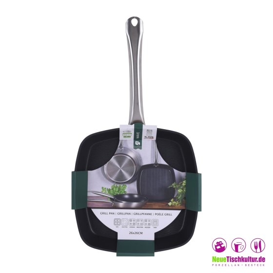 Grillpfanne Viereckig Aluminium 