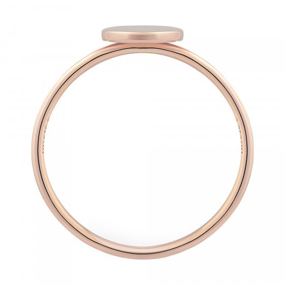 Ring 925 Sterling Silber rosévergoldet Boho 