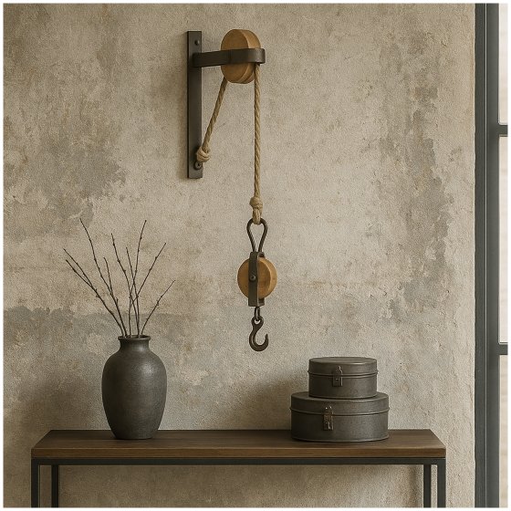 Dekohaken Wandhaken im Industrie Stil tolle Wanddekoration 