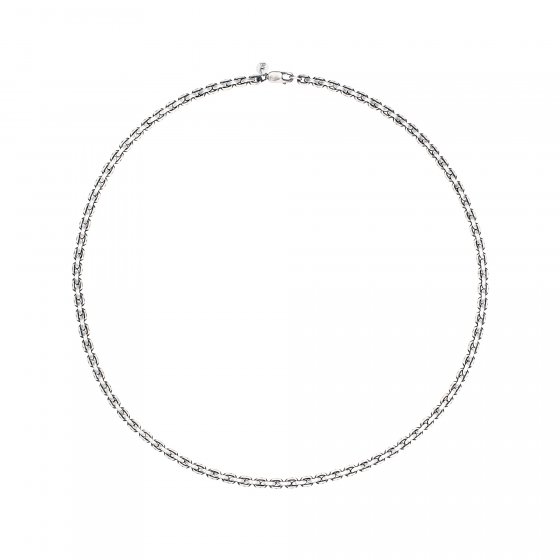 Kette 925 Sterling Silber oxidiert Ankerkette 