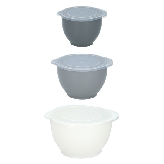 Dosen-Set, 3 Stück mit Deckel 