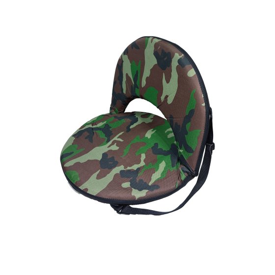 Bodensessel Camouflage Verstellbar Bodenstuhl Tarnmuster bis 150 kg 