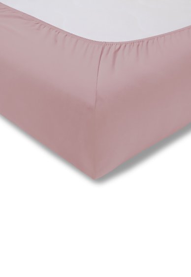 Spannbetttuch Zwirn-Jersey ESTELLA rosa | 200x200
