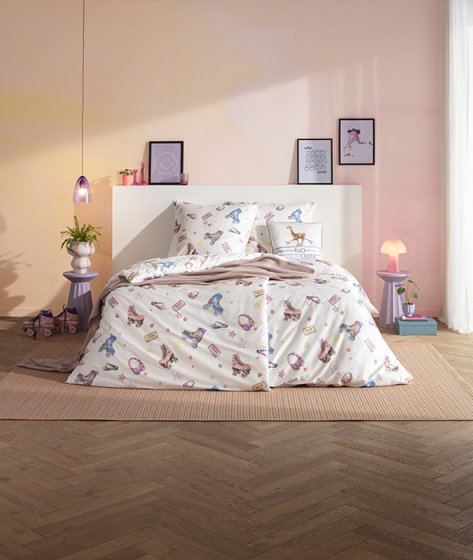 Bettwäsche Mako-Satin Starlight ESTELLA 