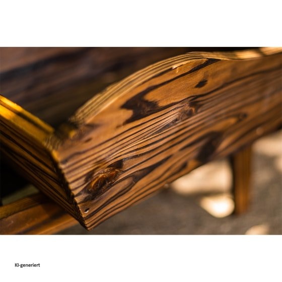 Holzschubkarre Natur Sommerset 