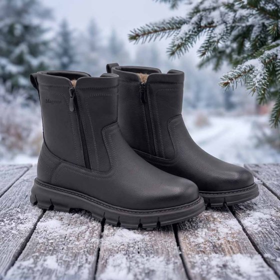 Knöchelschuh mit doppeltem Reißverschluss 