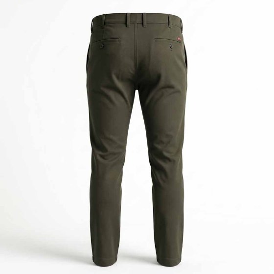 Stretchbund Baumwollhose 58 | Dunkelgrün