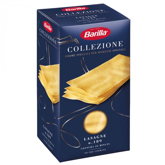 Barilla Lasagne La Collezione Pasta aus Hartweizen 500g 5er Pack