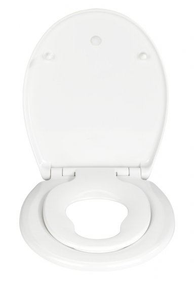 WC-Sitz Mod. Delos Family, aus antibakteriellem Duroplast