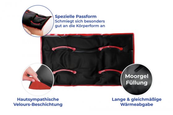 Moor-Kissen, Wärmekissen 