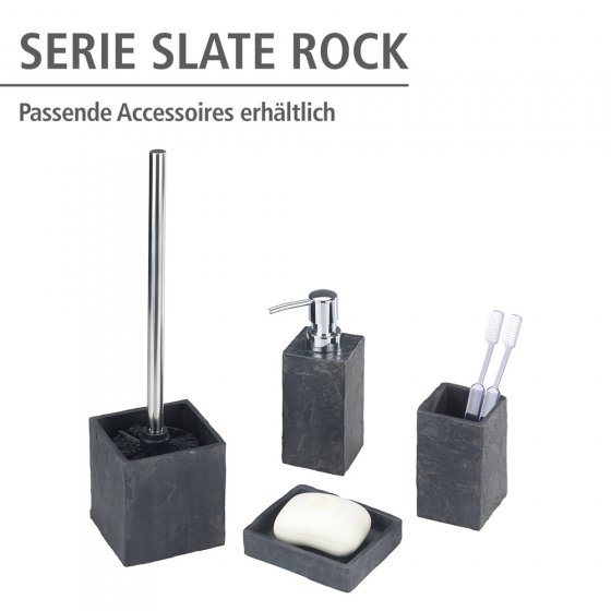 WC-Garnitur Mod. Slate-Rock, Schieferoptik