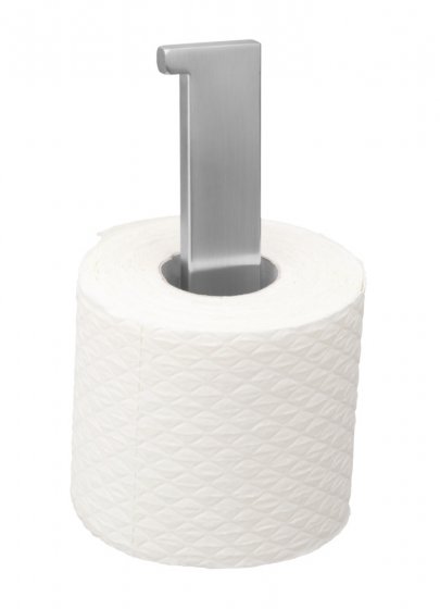 Turbo-Loc® Toilettenpapierhalter Mod. Genova Matt, Befestigen ohne Bohren mit Spezial-Klebepad