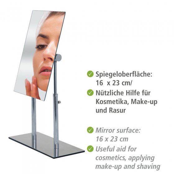 Kosmetik-Standspiegel Mod. Pinerolo, klappbar 