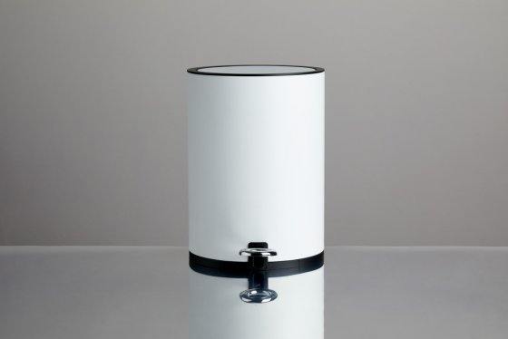 Kosmetik Treteimer Mod. Monza Weiß, mit Absenkautomatik
