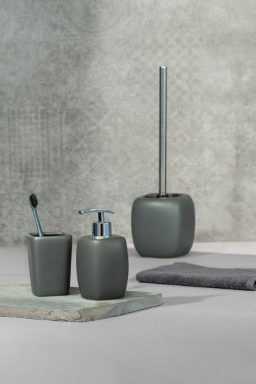 WC-Garnitur Mod. Faro Grey, aus Keramik