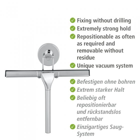 Vacuum-Loc® Duschabzieher, Befestigen ohne bohren