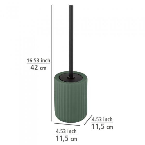 Keramik WC-Garnitur Mod. Belluno Grün, mit Soft-Touch Oberfläche