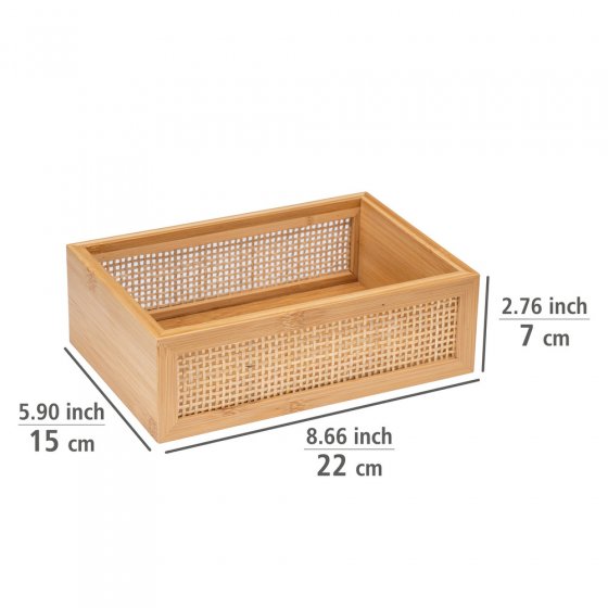Badablage Mod. Allegre L, aus Bambus und Rattan