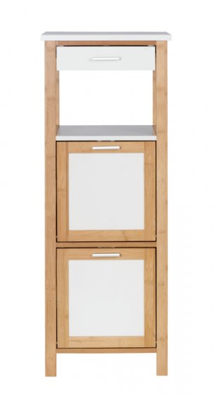 Bambus Regal Mod. Finja, mit 2 Ablagen