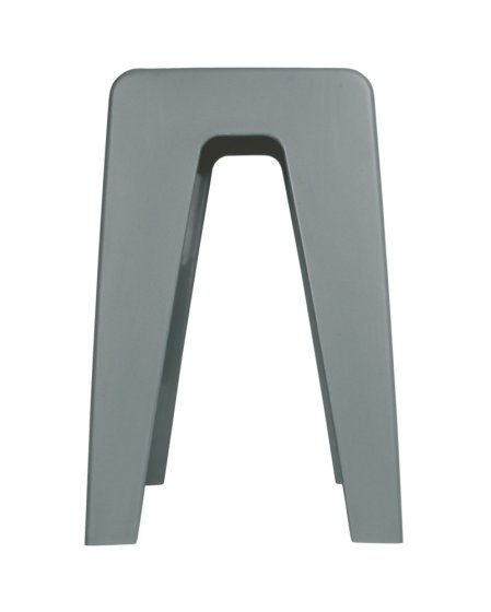 Badhocker Mod. Kumba Grau, stabile Qualität aus Kunststoff