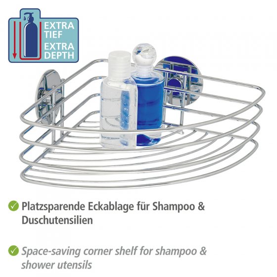 Turbo-Loc® Eckablage, Befestigen ohne bohren